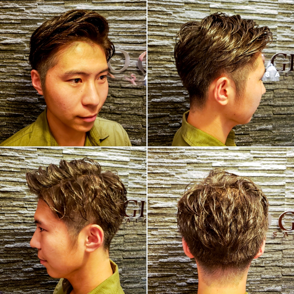 2wayパーマスタイル ヘアカタログ 高級理容室 床屋 ヒロ銀座ヘアーサロン 2wayパーマスタイル ヘアカタログ 高級理容室 床屋 ヒロ銀座ヘアーサロン