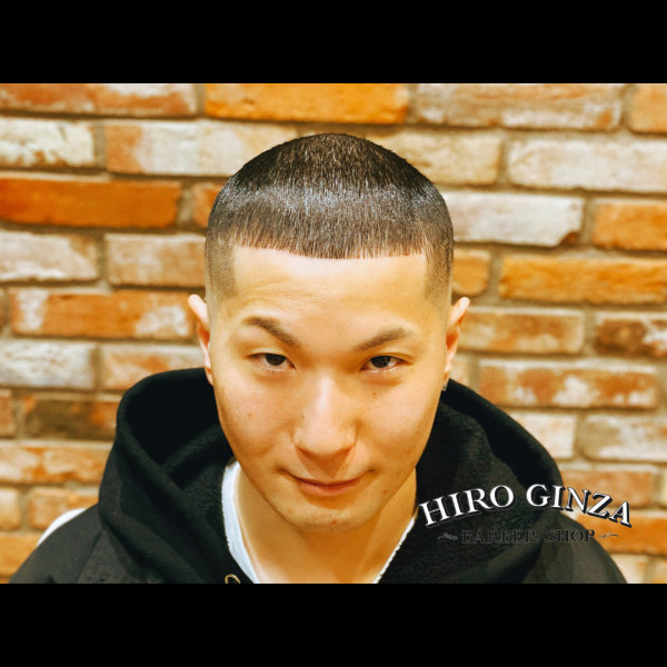 バズカット ヘアカタログ 高級理容室 床屋 ヒロ銀座ヘアーサロン