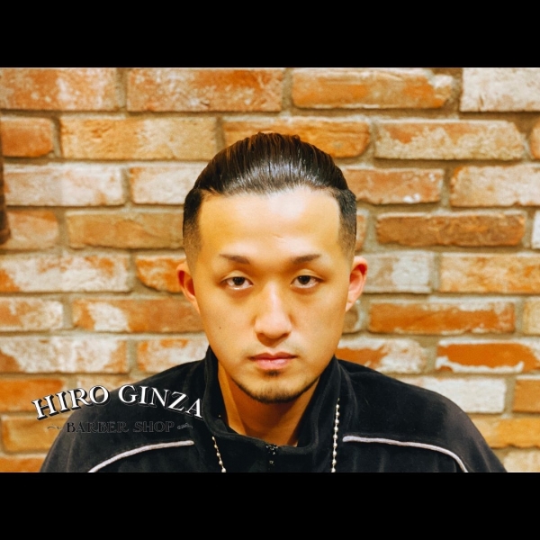 マンバン ヘアカタログ 高級理容室 床屋 ヒロ銀座ヘアーサロン