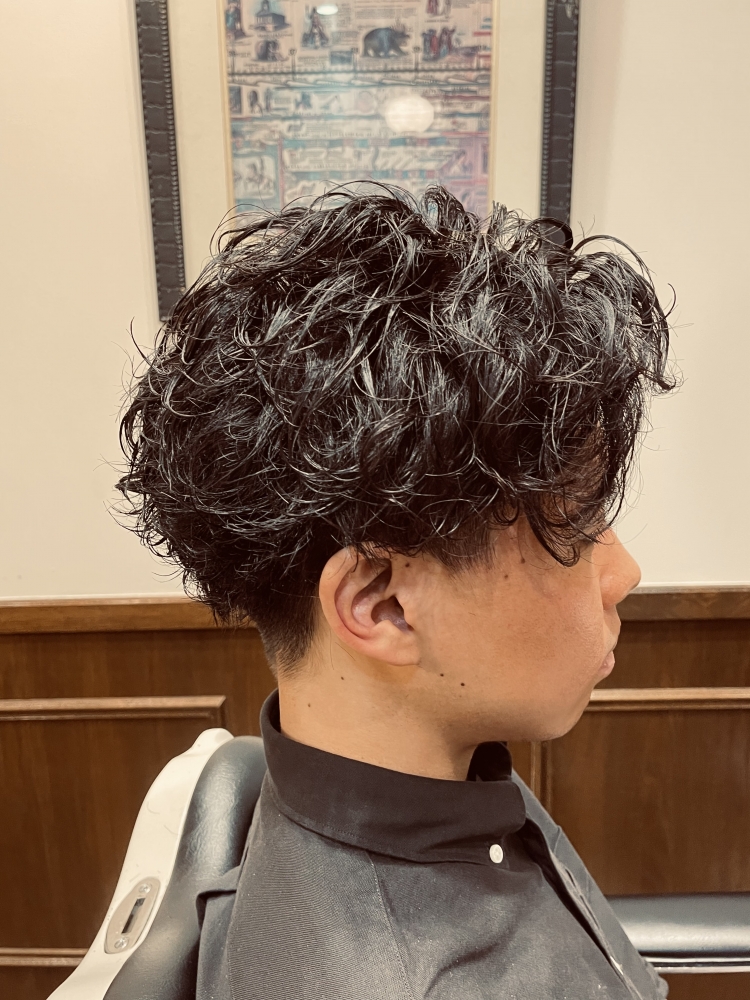 73パーマスタイル｜ヘアカタログ｜高級理容室 床屋 ヒロ銀座ヘアーサロン