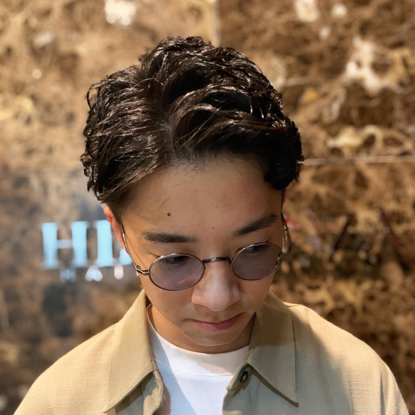 アイロンパーマ ブログ Barber Shop 丸の内店 高級理容室 床屋 ヒロ銀座ヘアーサロン