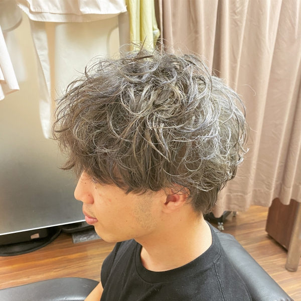 ミディアム ヘアカタログ 5ページ目 高級理容室 床屋 ヒロ銀座ヘアーサロン