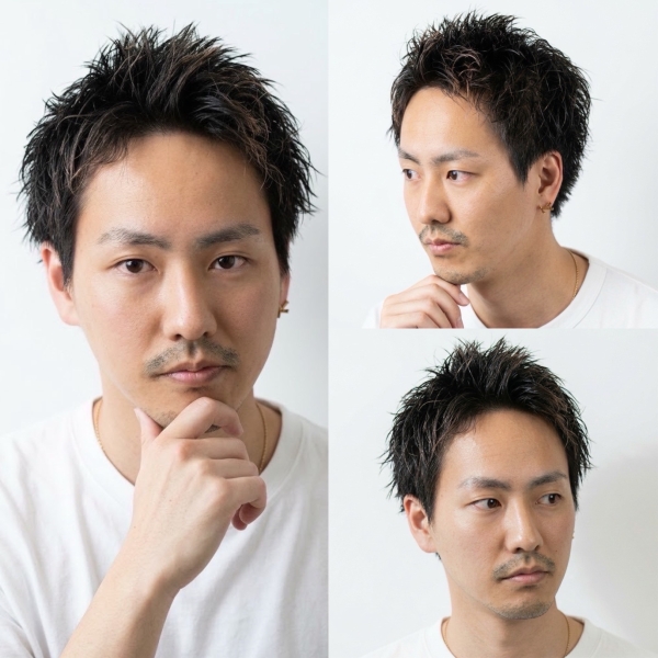 カットと眉毛で清潔感アップ