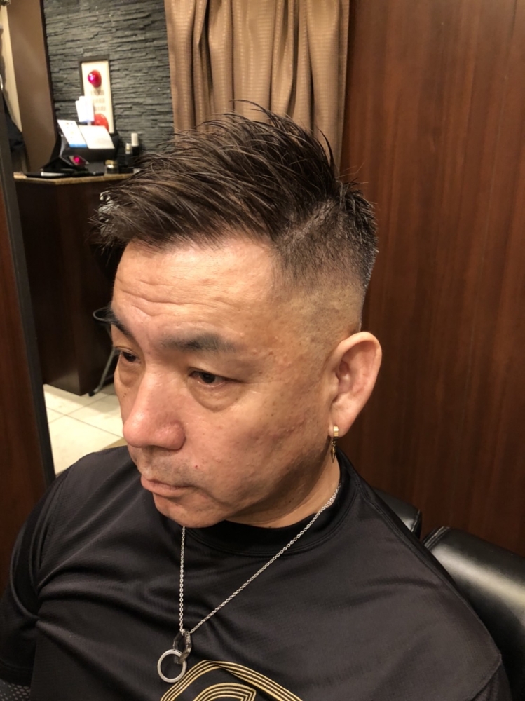 代30代40代50代ベリーショート メンズ 浜松町 ヒロ銀座 大門 ヘアカタログ 高級理容室 床屋 ヒロ銀座ヘアーサロン