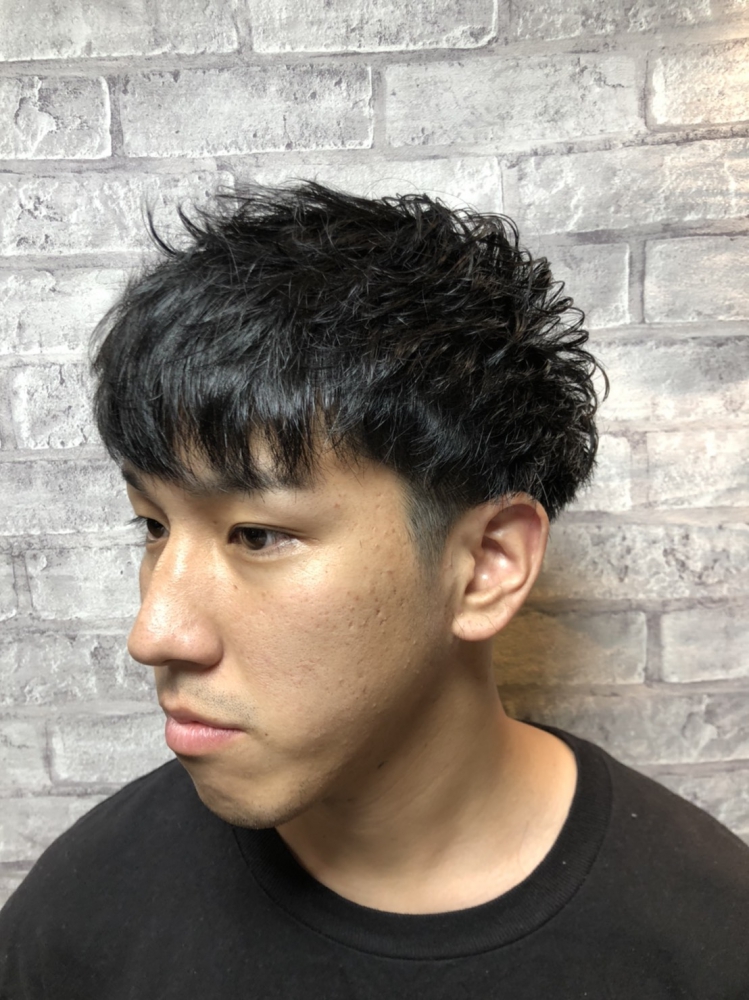 王道パーマスタイル ヘアカタログ 高級理容室 床屋 ヒロ銀座ヘアーサロン