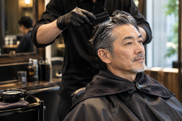 大人の男性に合う白髪染めの考え方