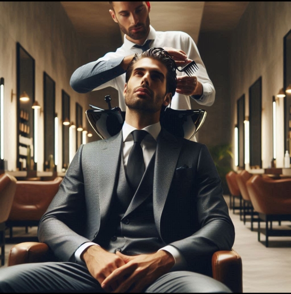 首までじっくりほぐす。疲労感が抜ける《オイルヘッドスパ》