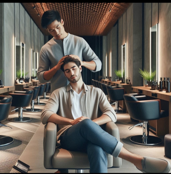 未来の髪に投資する。《デンキバリブラシ育毛ヘッドスパ》