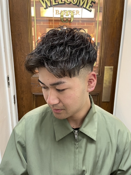 スパイラルパーマ(理容室/メンズ/barber shop新宿店)