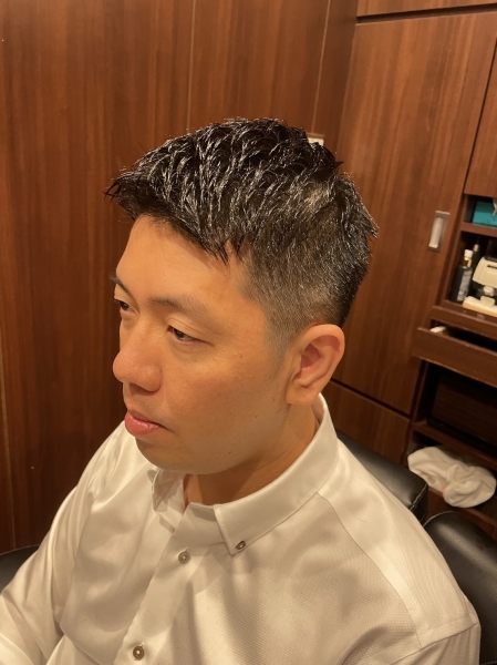  刈り上げショートスタイル(理容師/メンズ/barber shop新宿店)
