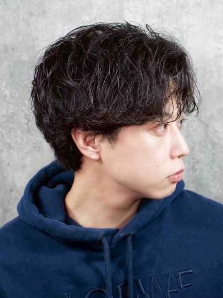 日系慵懶感層次短髮 