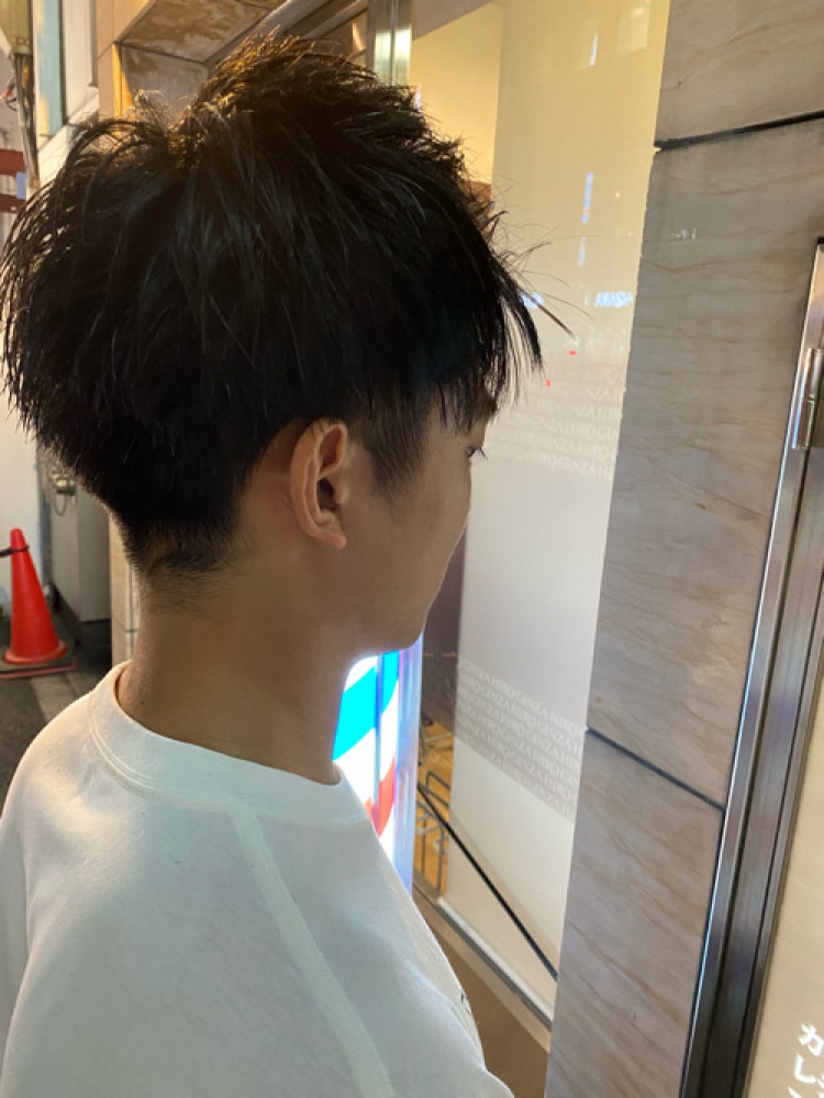 ツーブロックスタイル ヘアカタログ 高級理容室 床屋 ヒロ銀座ヘアーサロン ツーブロックスタイル ヘアカタログ 高級理容室 床屋 ヒロ銀座ヘアーサロン