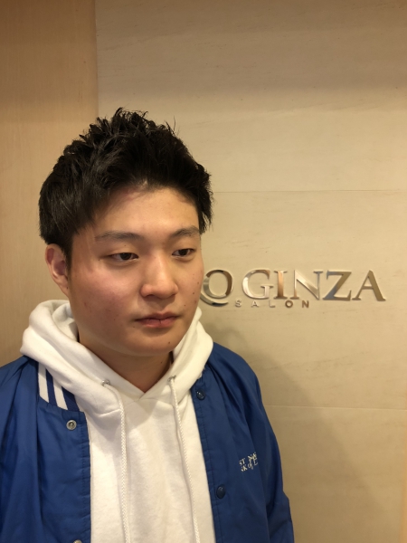 ツーブロックアップソフトモヒカン ヘアカタログ 高級理容室 床屋 ヘアサロン Premium Barber プレミアムバーバー