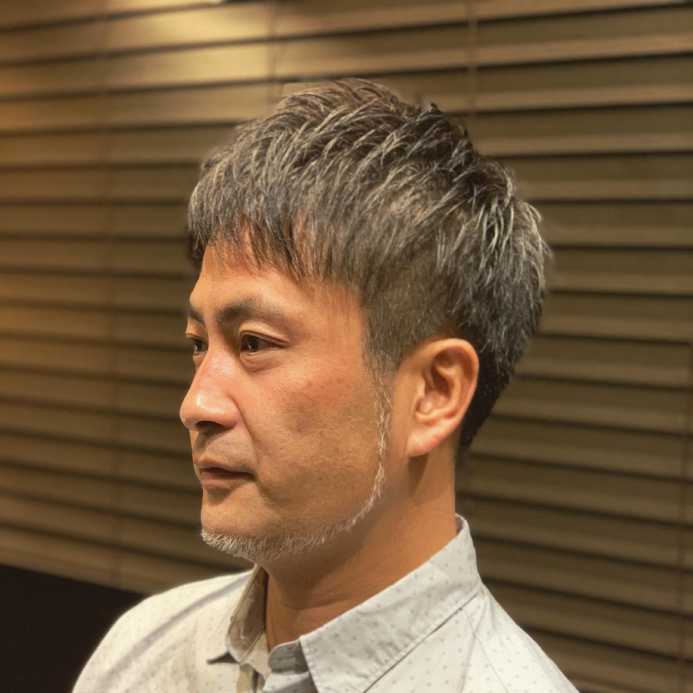 ビジネス サラリーマン ツーブロック｜ヘアカタログ｜高級理容室 床屋 ヒロ銀座ヘアーサロン