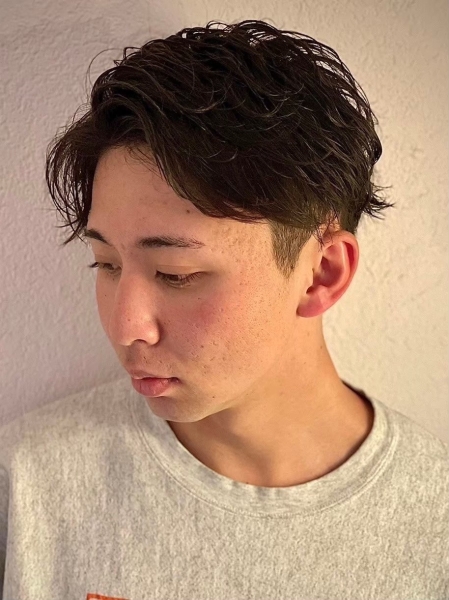 ナチュラルマッシュで魅せる爽やかさ