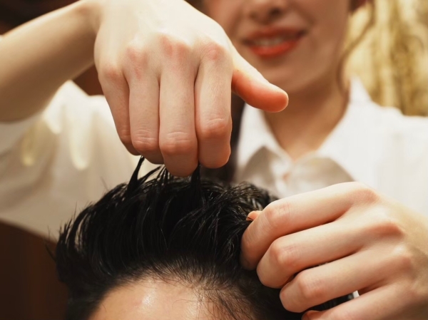 男の印象を上げるヘアセット