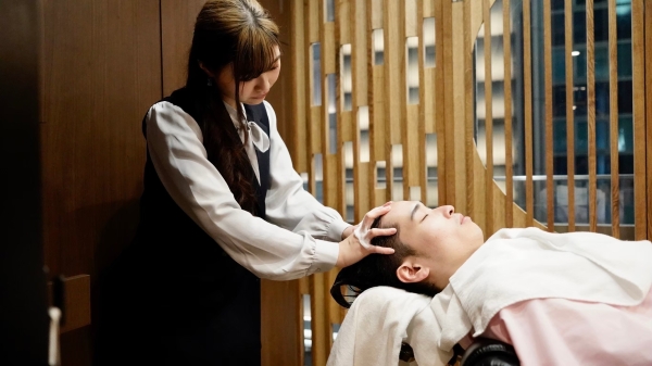 男の疲れをほどく極上ヘッドスパ