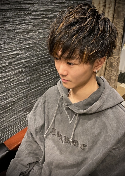 王道束感マッシュスタイル
