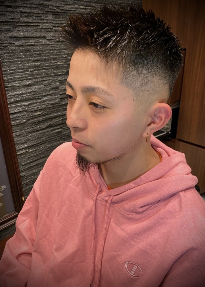 ベリーショート スキンフェード ヘアカタログ 高級理容室 床屋 ヒロ銀座ヘアーサロン