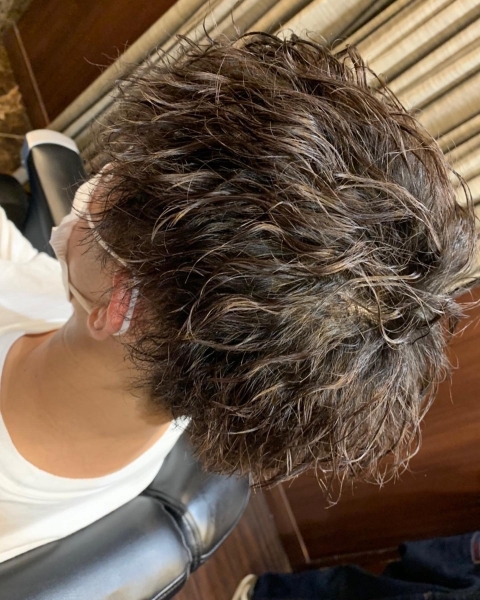 流行り ヘアカタログ 高級理容室 床屋 ヒロ銀座ヘアーサロン