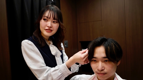 初めての理容室体験はプレミアムに✨