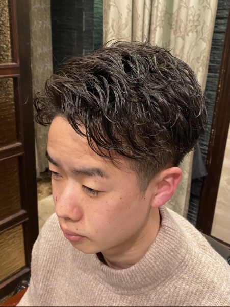 ナチュラルデザインパーマ