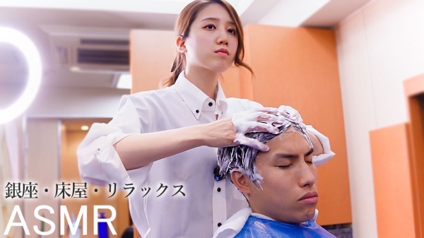 床屋のASMR???