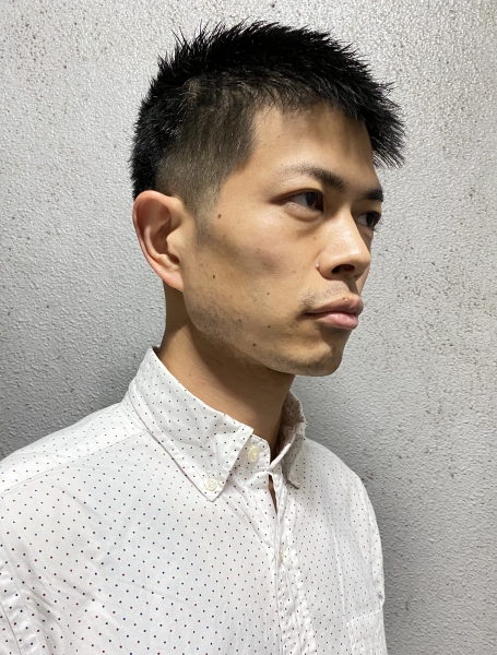 もみあげフェード