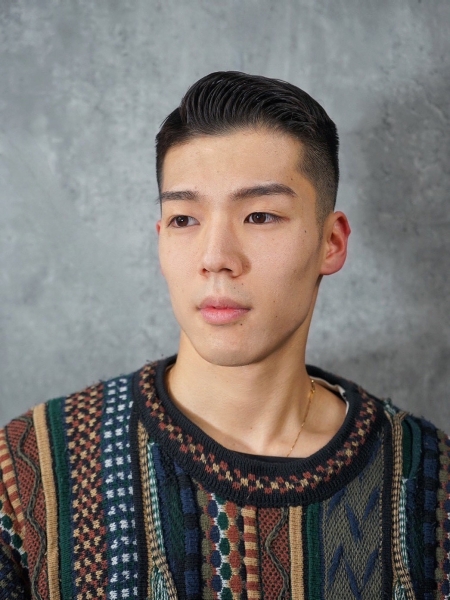 品よく決まる大人のフェード