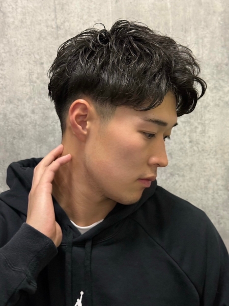 ビジネスワンカールパーマ　商務一圈燙髮