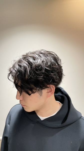 スパイラルパーマ