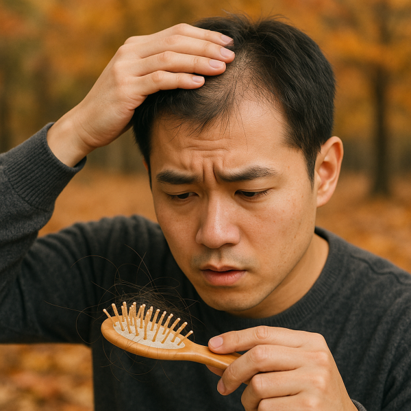 🍁秋の抜け毛が増える理由と対策｜ヒロ銀座でできる頭皮ケア