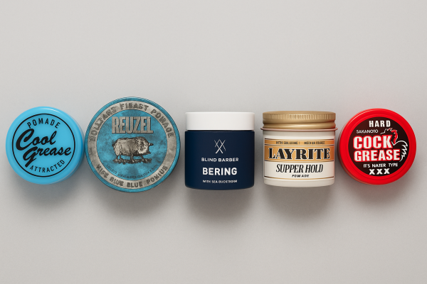 プロが選ぶ“ポマード人気5選”