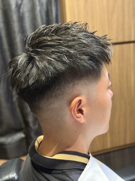 ミドルスキンフェード