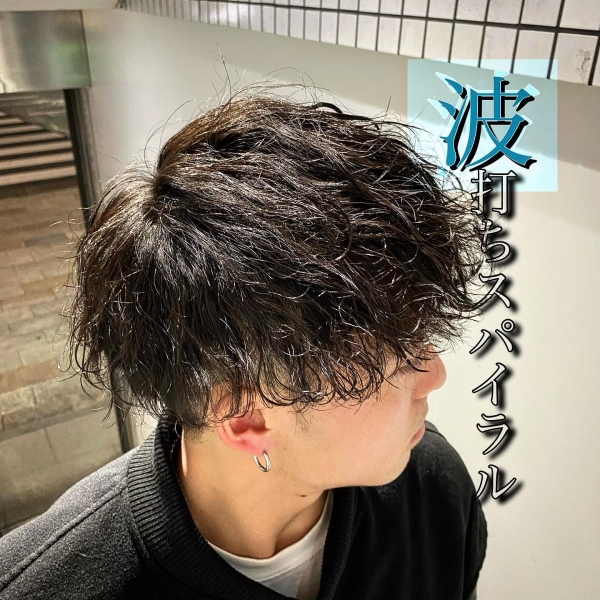 メンズ ヘアカタログ 高級理容室 床屋 ヒロ銀座ヘアーサロン