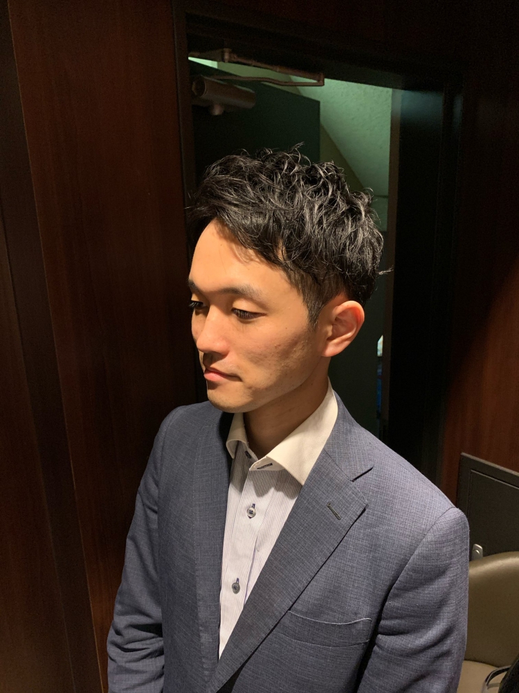 癖風パーマ 田町 理容室 アイロンパーマ ヘアカタログ 高級理容室 床屋 ヒロ銀座ヘアーサロン 癖風パーマ 田町 理容室 アイロンパーマ ヘアカタログ 高級理容室 床屋 ヒロ銀座ヘアーサロン