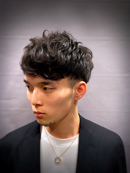 韓国ヘア ヘアカタログ 高級理容室 床屋 ヒロ銀座ヘアーサロン