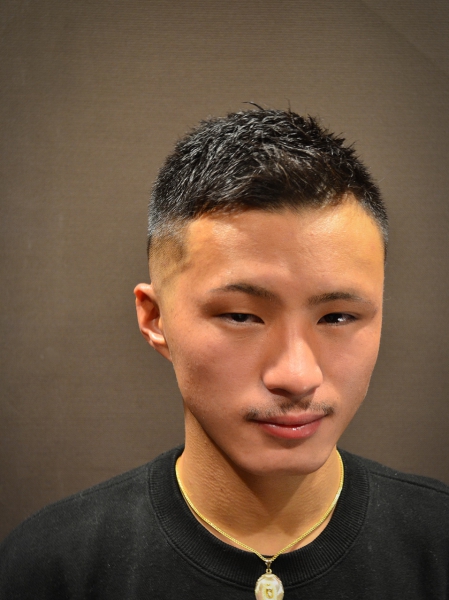 濡れパン フェード 大宮barber ヘアカタログ 高級理容室 床屋 ヒロ銀座ヘアーサロン