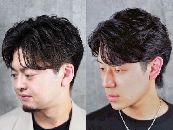 30代からの色気パーマ。大人の余裕ヘア