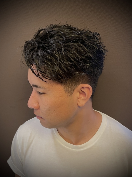 ソフトツイスト　かきあげ　ショート