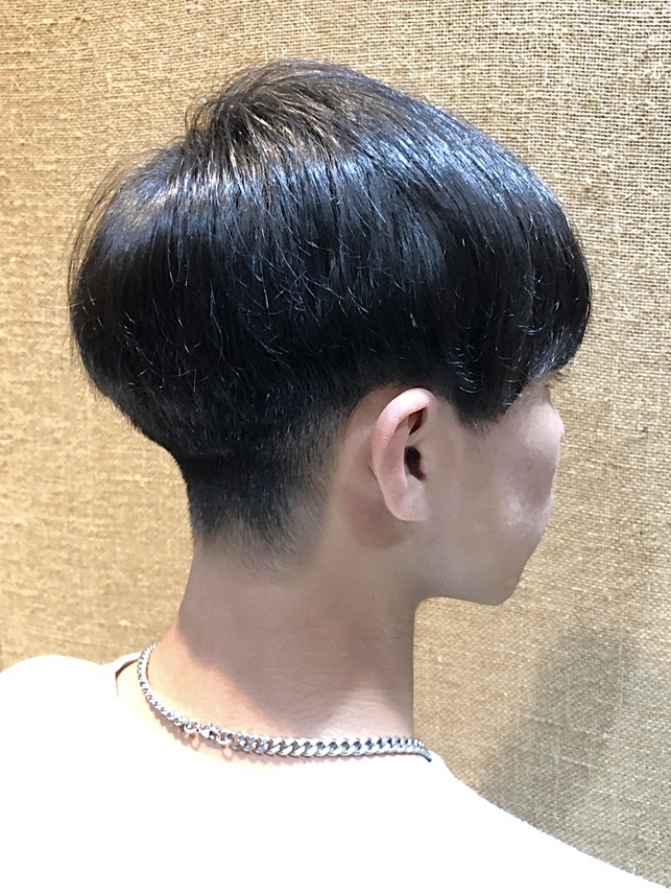 ショートマッシュ 刈り上げ 韓国 ツーブロック ヘアカタログ 高級理容室 床屋 ヒロ銀座ヘアーサロン