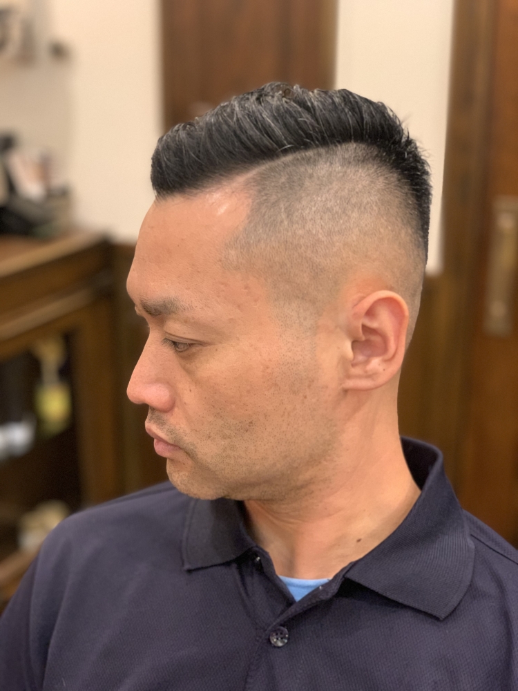 震災刈り｜ヘアカタログ｜|高級理容室 床屋 ヒロ銀座ヘアーサロン