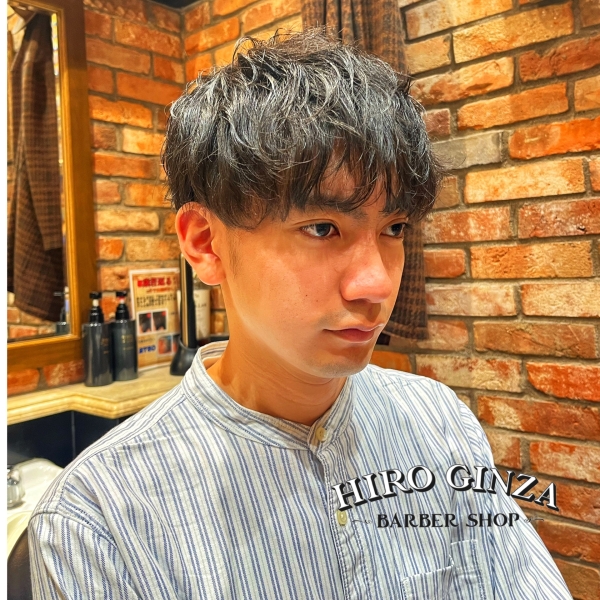 マッシュパーマスタイル