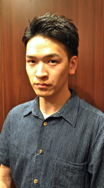 横膨らむ方必見 サイドフィットパーマ ヘアカタログ 高級理容室 床屋 ヒロ銀座ヘアーサロン