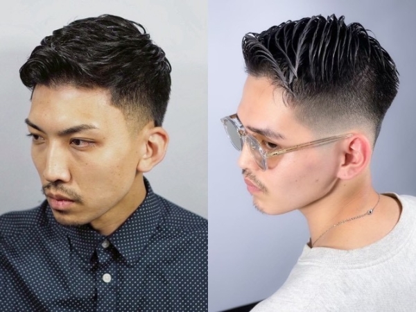 清潔感と男らしさ！人気のフェードスタイル
