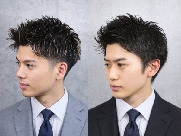 清潔感と男らしさを両立！ビジネスジェットモヒカン