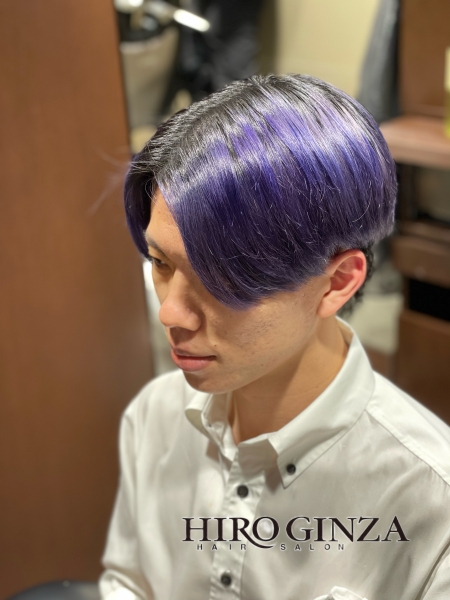バイオレットセンターパート