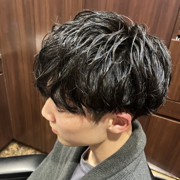 スパイラルパーマ