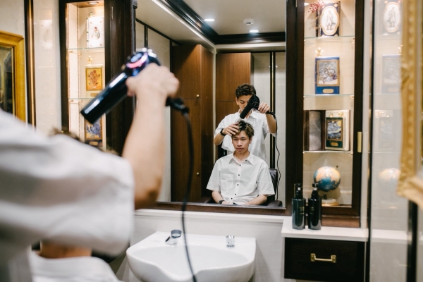 ワックスより先に！メンズヘアは乾かし方で変わる