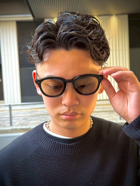 できる男のオールバックヘア
